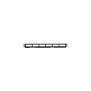 Panduit CP24BLY, Panel de Parcheo Mini-Com 24 Puertos, Blindado, 1RU, Rack 19