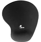 Xtech XTA-526 Alfombrilla de Gel para Mouse, Reposamuñecas, 22.5x19.5cm, Negro - Miniatura 1