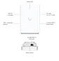 Ubiquiti U7-Pro-Wall UniFi Punto de Acceso Wi-Fi 7, 6GHz, 2.5GbE, PoE+ - Miniatura 2