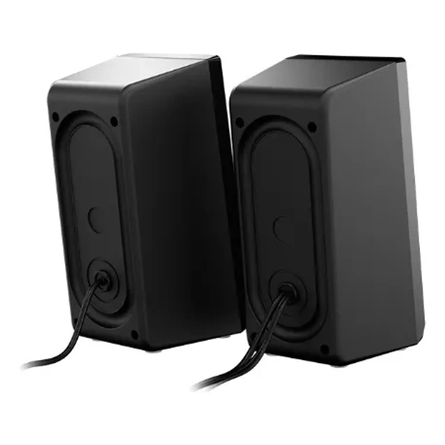 Xtech XTS-131 FireShot, Parlantes para PC 2.0, 6W RMS, USB, 3.5mm, LED Multicolor, Negro 3