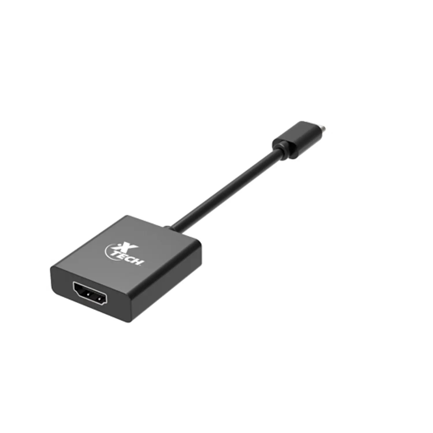 Xtech XTC-541, Adaptador USB-C a HDMI, 4K 30Hz, 10Gbps, Cable 10 cm, Negro 3