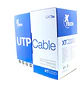 Xtech KT018XCL66, Kit Cable UTP Cat5e 305 m, 24 AWG, 100 Mbps + Candado XTA-110, 4 Dígitos - Miniatura 1