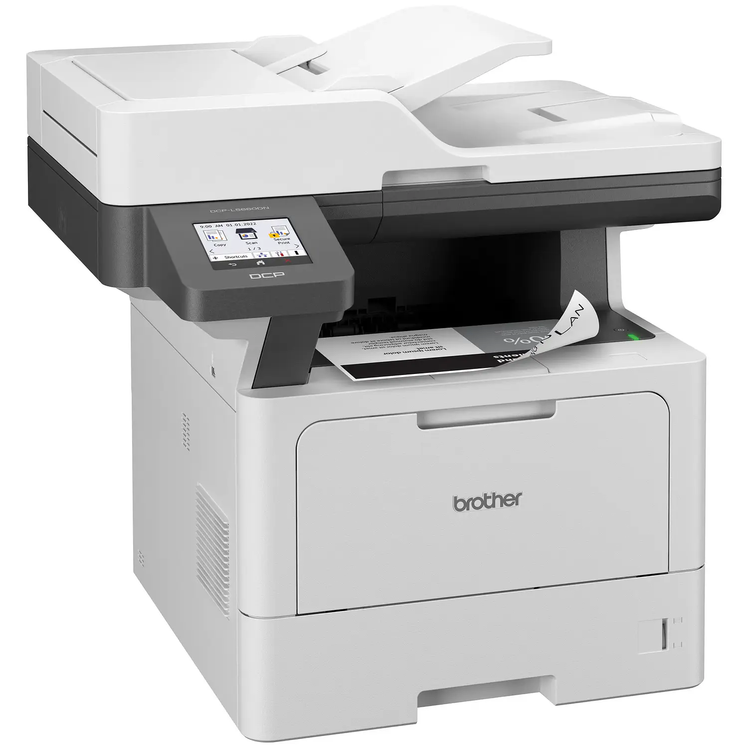 Brother DCP-L5660DN, Multifuncional Láser Monocromática, 50 ppm, Dúplex, Ethernet, USB 2