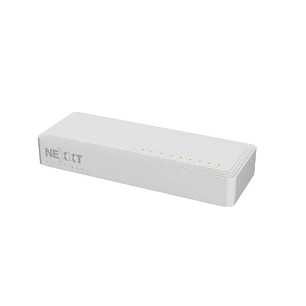 Nexxt Naxos801-G NSW-N801G, Switch 8 Puertos Gigabit, 16Gbps, No Administrable, Blanco