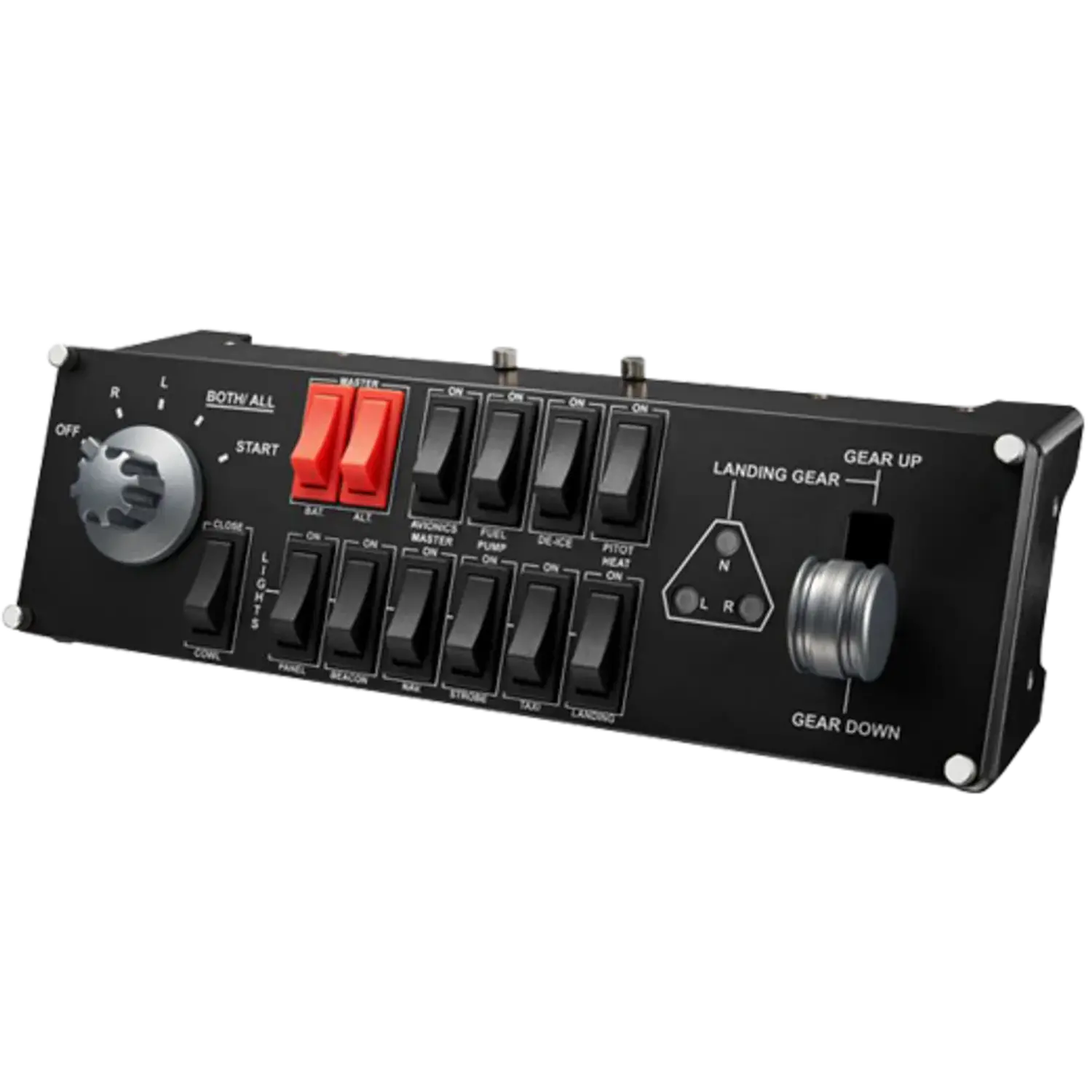 Logitech G Flight Switch, Panel de Vuelo, USB para PC, Negro 1