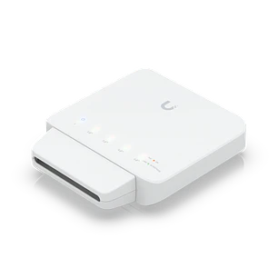 Ubiquiti UniFi Flex, Switch Administrable 5 Puertos Gigabit, 4 PoE+, 46W, Interior/Exterior