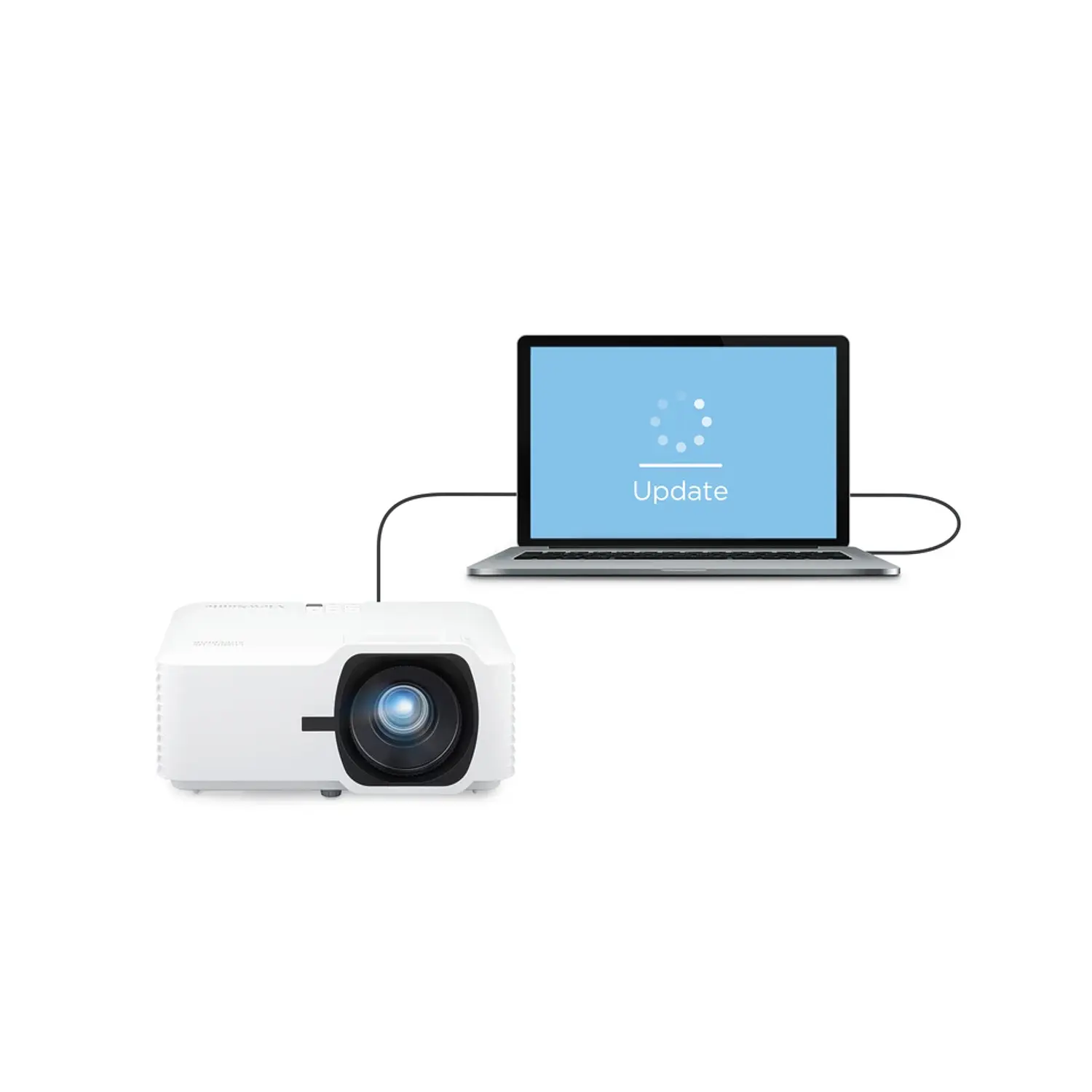 ViewSonic LSD500HD, Proyector Láser DLP Full HD, 5.500 ANSI, 300