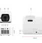ViewSonic LSD500HD, Proyector Láser DLP Full HD, 5.500 ANSI, 300