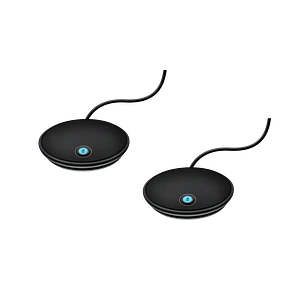 Logitech GROUP, Videoconferencia Full HD, 2 Micrófonos de Expansión, USB, Negro