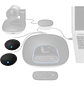 Logitech GROUP, Videoconferencia Full HD, 2 Micrófonos de Expansión, USB, Negro - Miniatura 3