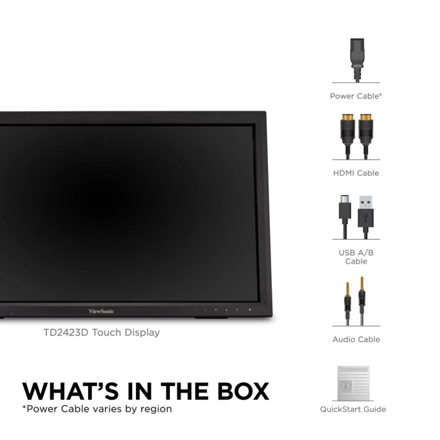 ViewSonic TD2423D, Monitor Táctil 24