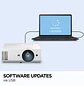 ViewSonic PS502W, Proyector DLP Tiro Corto WXGA, 4.000 ANSI, 300