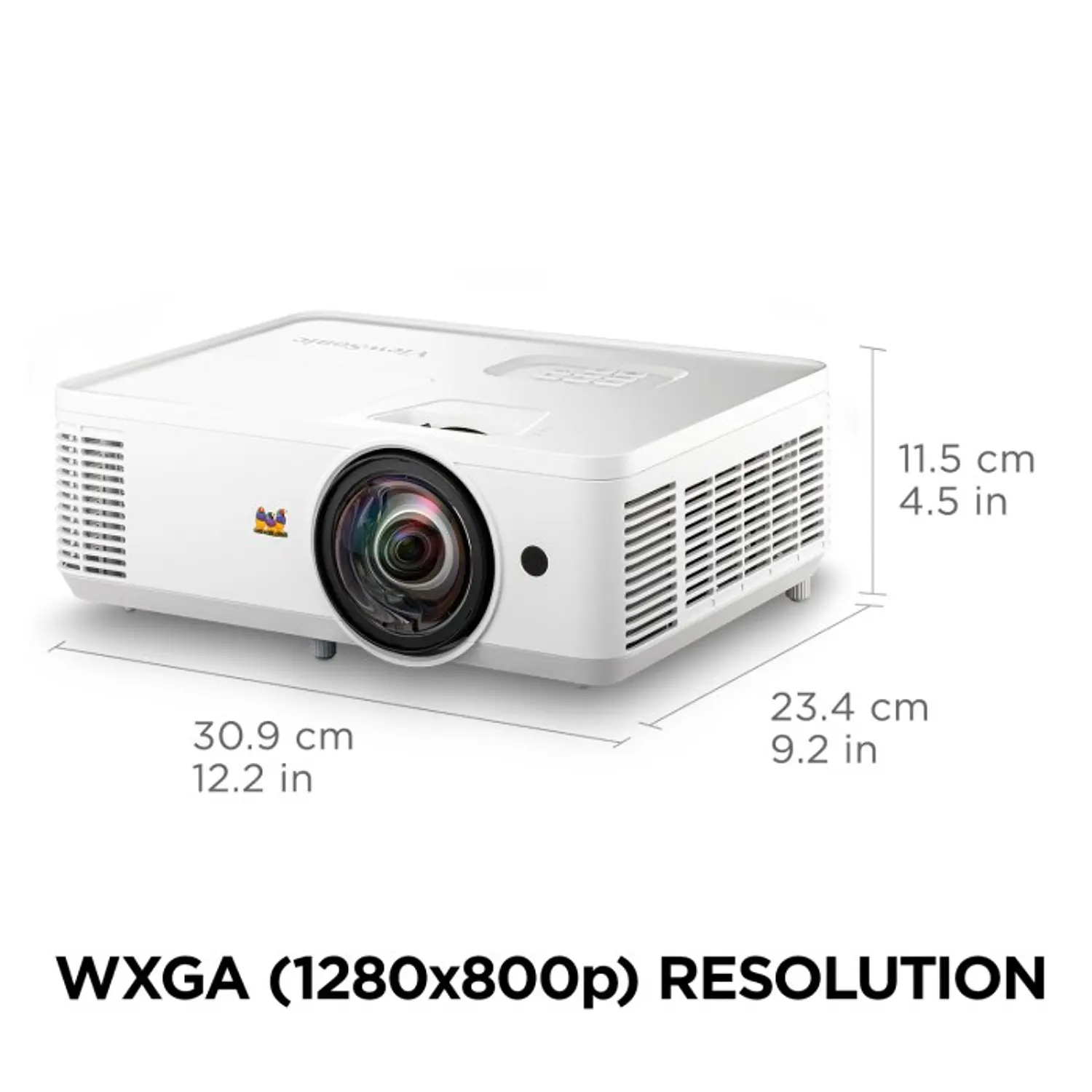 ViewSonic PS502W, Proyector DLP Tiro Corto WXGA, 4.000 ANSI, 300