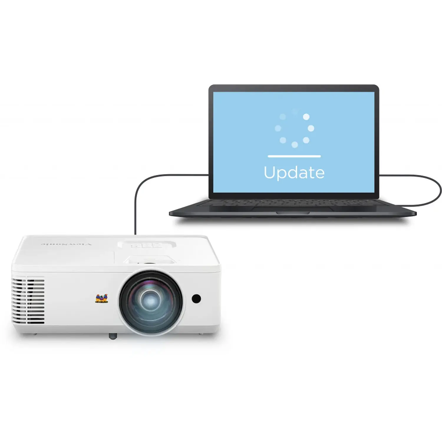 ViewSonic PS502W, Proyector DLP Tiro Corto WXGA, 4.000 ANSI, 300