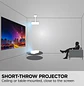 ViewSonic PS502W, Proyector DLP Tiro Corto WXGA, 4.000 ANSI, 300