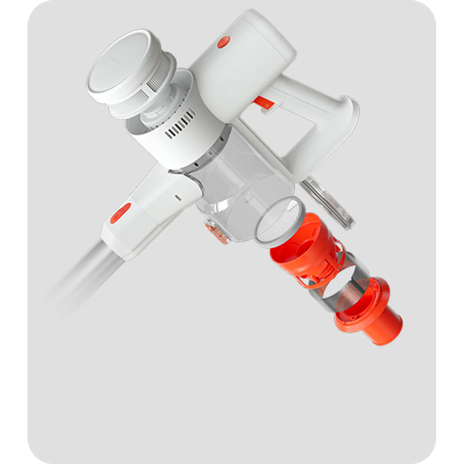 Xiaomi Vacuum Cleaner G20 Lite, Aspiradora Inalámbrica 18.000Pa, 45 Min, LED, Blanca 6