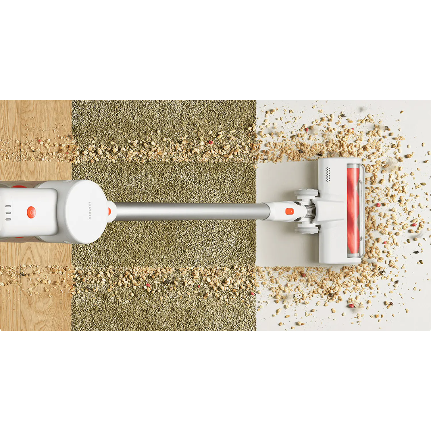 Xiaomi Vacuum Cleaner G20 Lite, Aspiradora Inalámbrica 18.000Pa, 45 Min, LED, Blanca 10