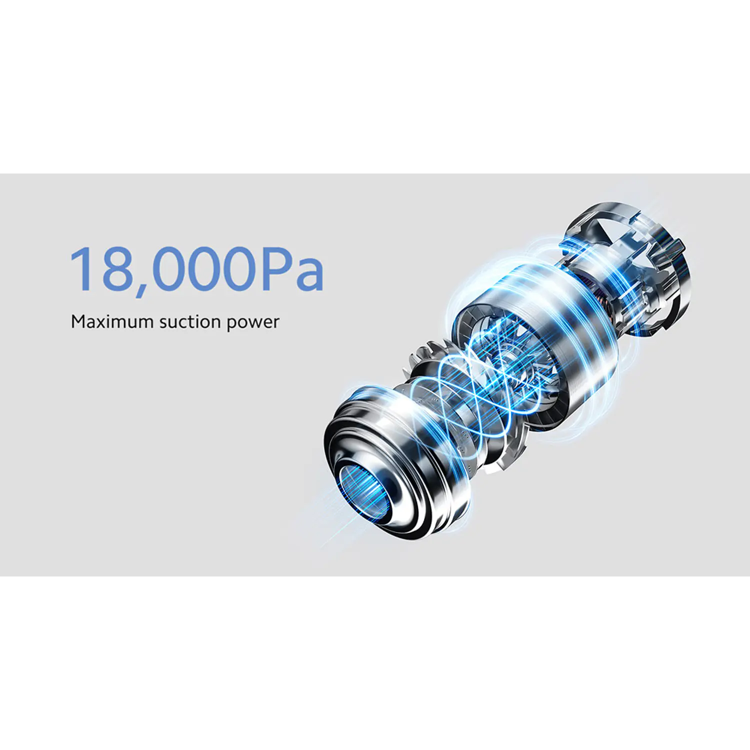 Xiaomi Vacuum Cleaner G20 Lite, Aspiradora Inalámbrica 18.000Pa, 45 Min, LED, Blanca 14