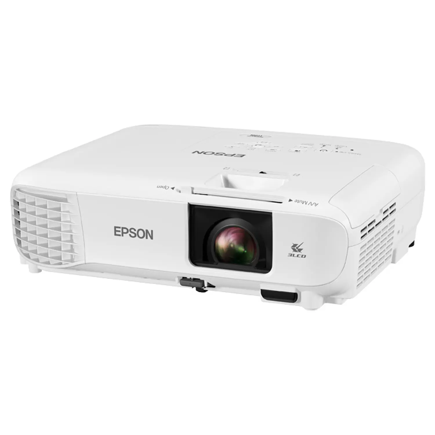 Epson PowerLite 119W, Proyector 3LCD WXGA, 4.000 Lúmenes, Dual HDMI, LAN 4