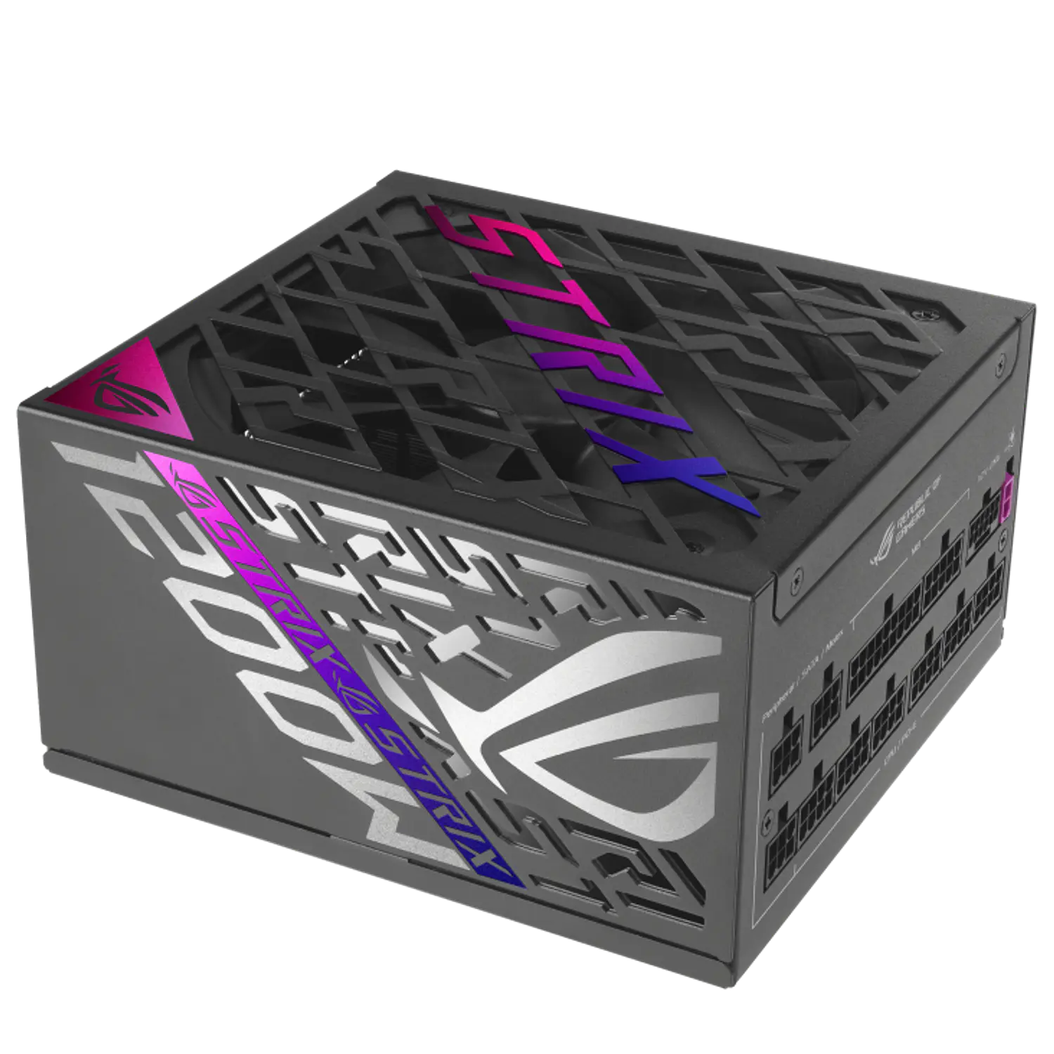 ASUS ROG Strix 1200W Platinum, Fuente de Poder Gamer 1200W, ATX 3.1, Modular, PCIe 5.1, 12V-2x6 2