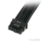 ASUS ROG Strix 1200W Platinum, Fuente de Poder Gamer 1200W, ATX 3.1, Modular, PCIe 5.1, 12V-2x6 - Miniatura 20
