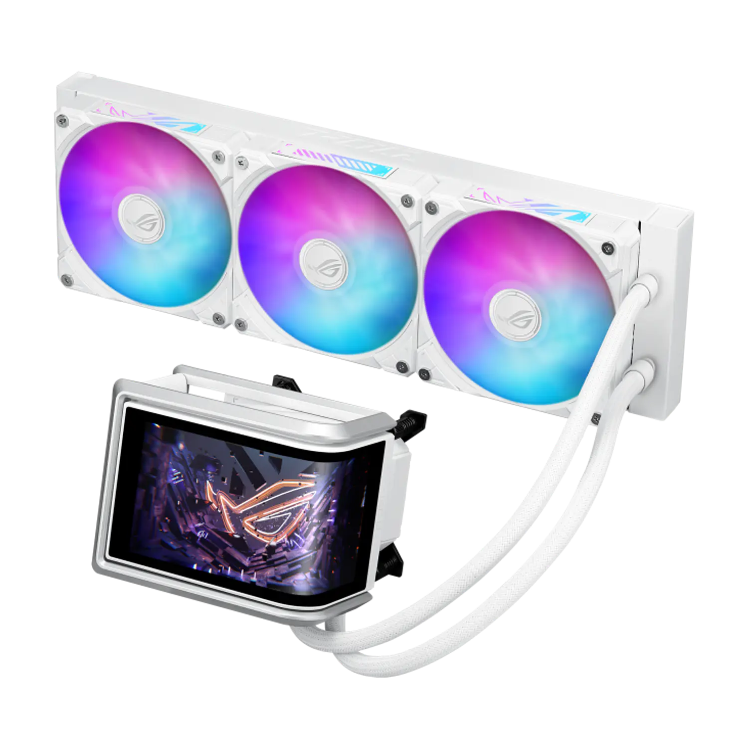 ASUS ROG Ryuo IV 360 ARGB White, Refrigeración Líquida Gamer AIO 360mm, AMOLED 6.67