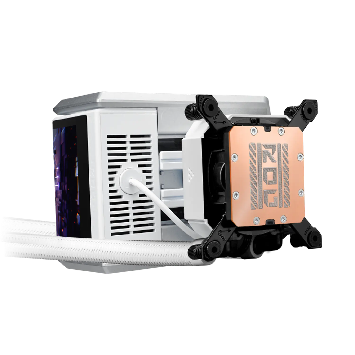 ASUS ROG Ryuo IV 360 ARGB White, Refrigeración Líquida Gamer AIO 360mm, AMOLED 6.67