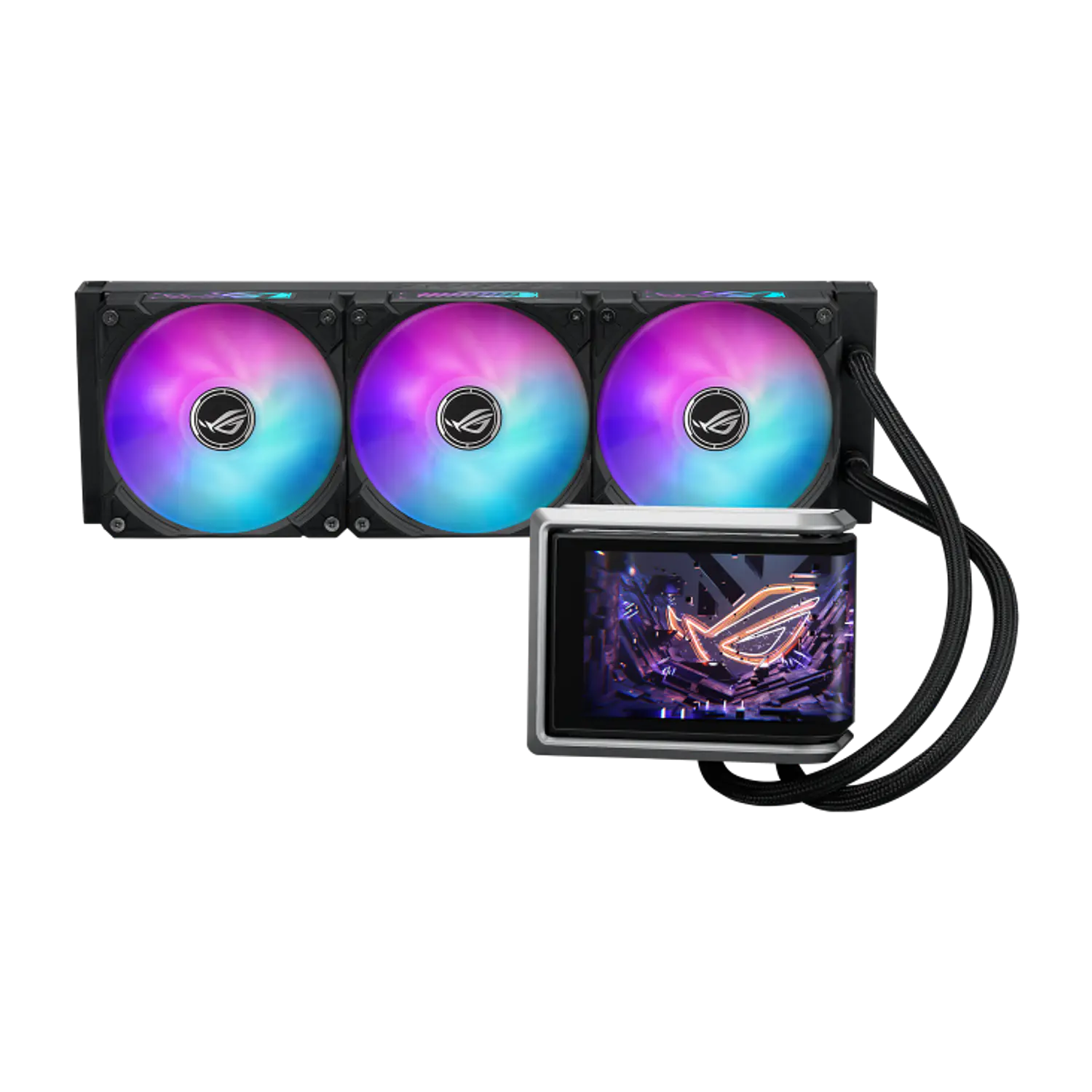 ASUS ROG Ryuo IV 360 ARGB Black, Refrigeración Líquida Gamer AIO 360mm, AMOLED 6.67