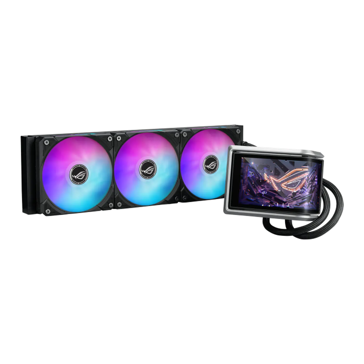 ASUS ROG Ryuo IV 360 ARGB Black, Refrigeración Líquida Gamer AIO 360mm, AMOLED 6.67