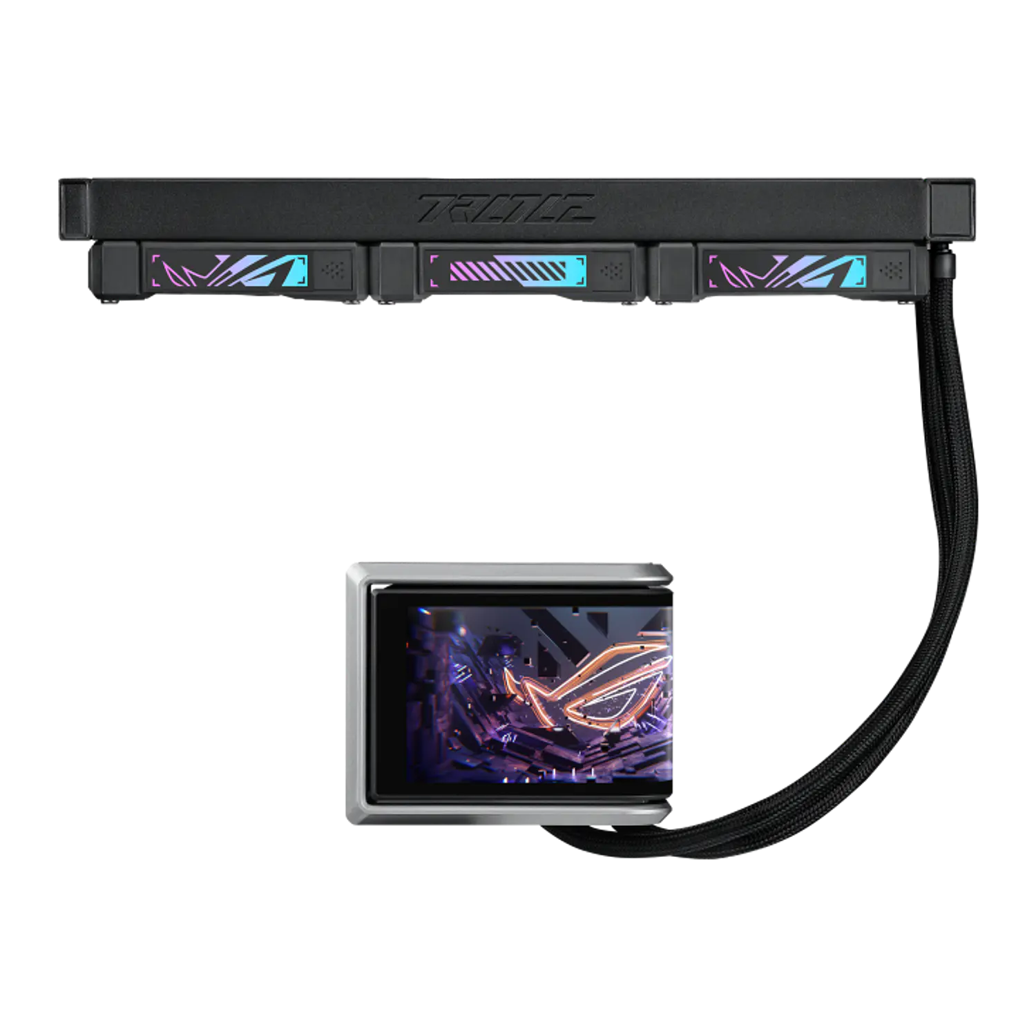 ASUS ROG Ryuo IV 360 ARGB Black, Refrigeración Líquida Gamer AIO 360mm, AMOLED 6.67