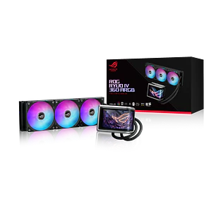 ASUS ROG Ryuo IV 360 ARGB Black, Refrigeración Líquida Gamer AIO 360mm, AMOLED 6.67