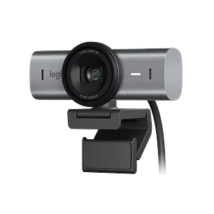 Logitech MX Brio 705 for Business, Webcam Empresarial 4K, RightSight, HDR, USB-C, Grafito