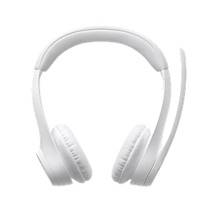 Logitech Zone 300, Audífonos Inalámbricos Bluetooth 5.3, Micrófono, 20 Horas, Blanco Crudo