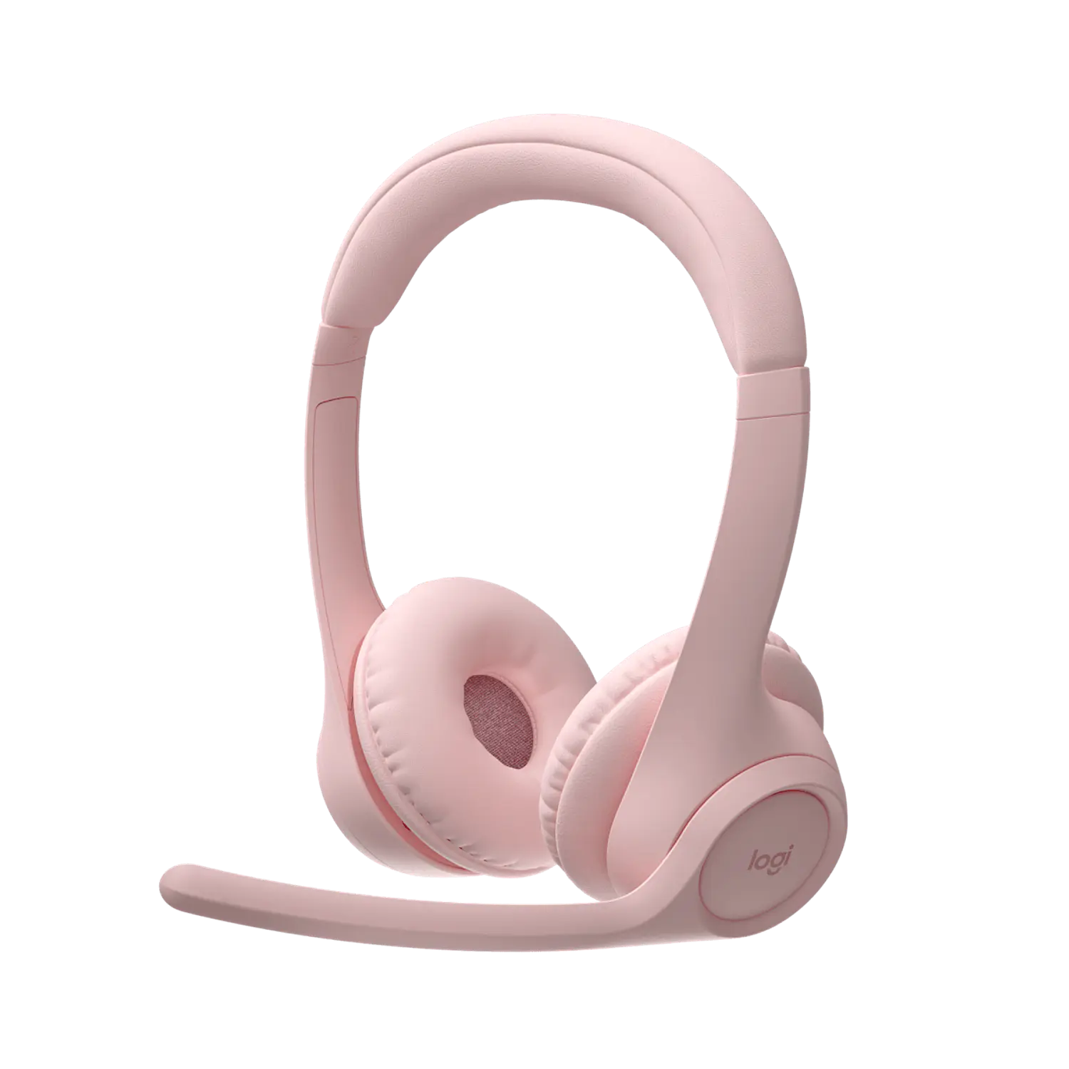 Logitech Zone 300, Audífonos Inalámbricos Bluetooth 5.3, Micrófono, 20 Horas, 122g, Rosado 1