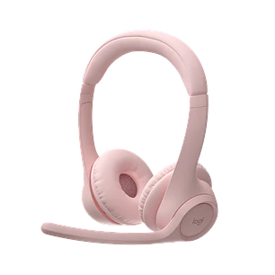 Logitech Zone 300, Audífonos Inalámbricos Bluetooth 5.3, Micrófono, 20 Horas, 122g, Rosado