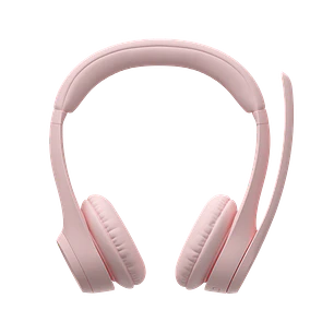 Logitech Zone 300, Audífonos Inalámbricos Bluetooth 5.3, Micrófono, 20 Horas, 122g, Rosado