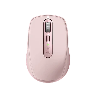 Logitech MX Anywhere 3S, Mouse Inalámbrico 8000 DPI, MagSpeed, Bluetooth, 6 Botones, Rosado