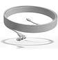 Logitech Rally Mic Pod Extension Cable, Cable de Extensión 10 m, Plenum, Blanco Hueso - Miniatura 1