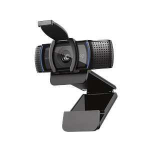 Logitech C920s PRO HD, Webcam Full HD 1080p, Autofoco, Micrófonos Estéreo, Obturador, USB-A, Negro