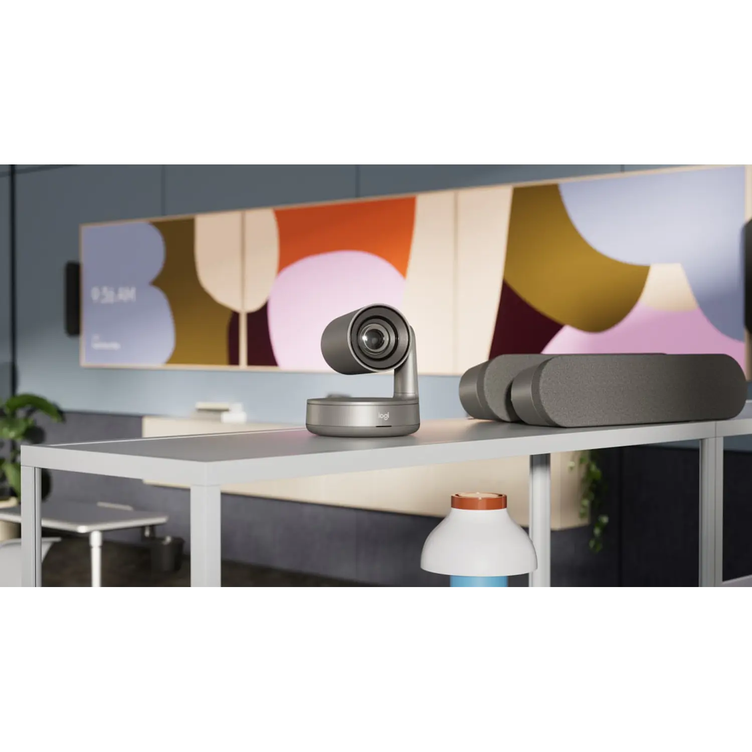 Logitech Rally Plus Sistema de Videoconferencia 4K PTZ 15x 2 Mic Pods 2 Altavoces 5
