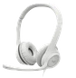 Logitech H390, Audífono con Micrófono USB-A, Alámbrico, Estéreo, Control en Cable, Blanco Crudo - Miniatura 1