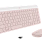 Logitech MK470 Slim Combo, Teclado y Mouse Inalámbricos, 2.4GHz, Español, Silencioso, Rosado - Miniatura 3