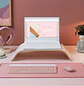 Logitech MK470 Slim Combo, Teclado y Mouse Inalámbricos, 2.4GHz, Español, Silencioso, Rosado - Miniatura 9