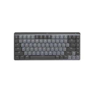 Logitech MX Mechanical Mini, Teclado Mecánico Inalámbrico, Español, Táctil Discreto, Grafito