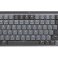 Logitech MX Mechanical Mini, Teclado Mecánico Inalámbrico, Español, Táctil Discreto, Grafito - Miniatura 1