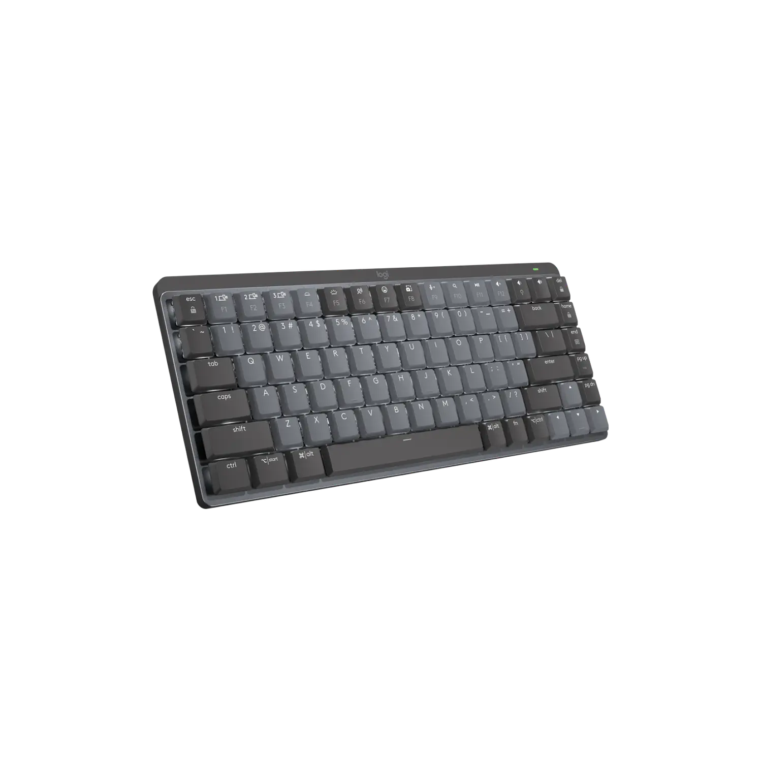 Logitech MX Mechanical Mini, Teclado Mecánico Inalámbrico, Español, Táctil Discreto, Grafito 3