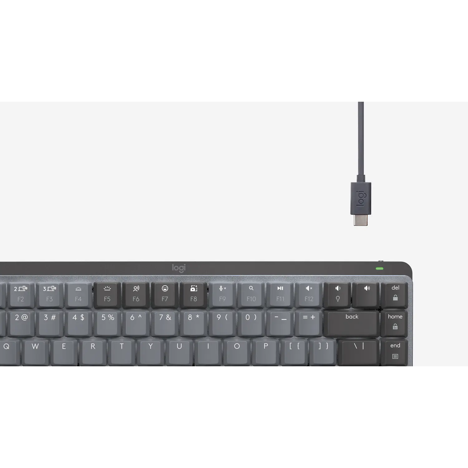 Logitech MX Mechanical Mini, Teclado Mecánico Inalámbrico, Español, Táctil Discreto, Grafito 11