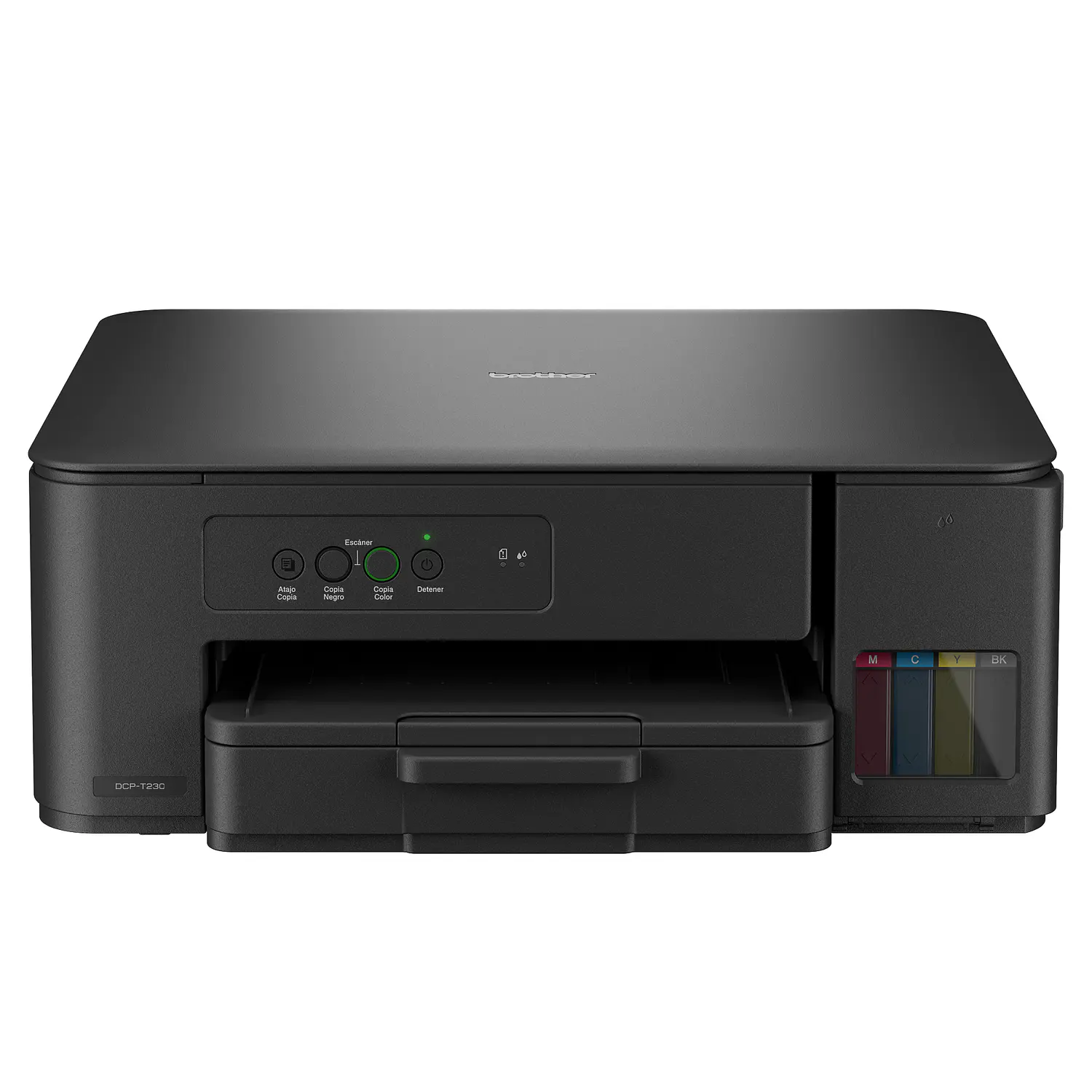 Brother DCP-T230, Impresora Multifuncional InkBenefit Tank 3 en 1, Tinta Continua, 27 ppm, USB 1