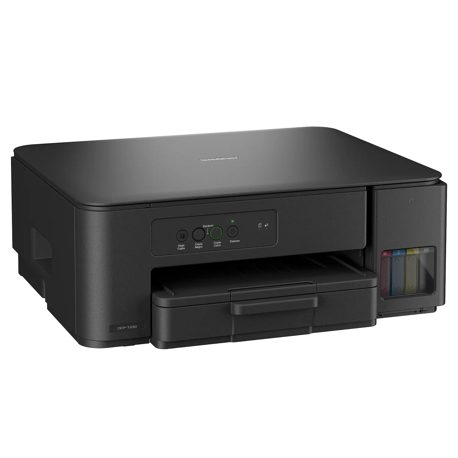Brother DCP-T230, Impresora Multifuncional InkBenefit Tank 3 en 1, Tinta Continua, 27 ppm, USB 2
