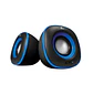 Xtech XTS-115BL Spekter, Parlantes Estéreo 2.0, 6W RMS, USB, 3.5 mm, Azul - Miniatura 2